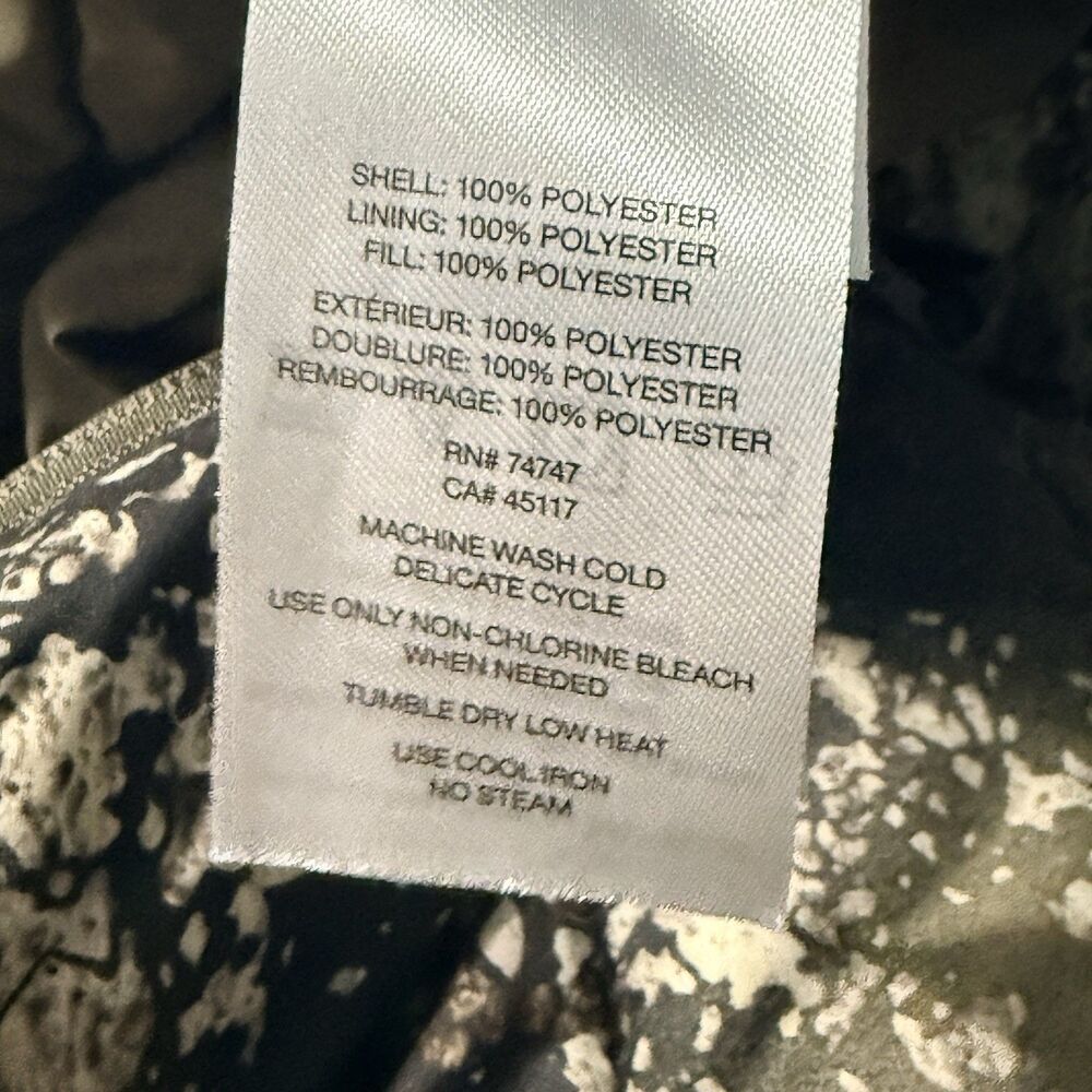 Cabela's 3M Insulated Puffy Strata Camouflage Jacket Men’s Medium TrueTimber Zip - Picture 3 of 10